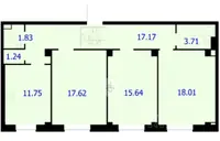 Планировка 3-комн.